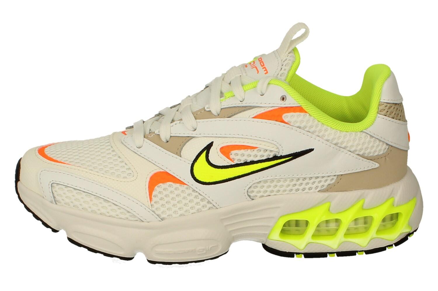 Chaussures - marche - femme - amorties - air fire - white/volt 6/6