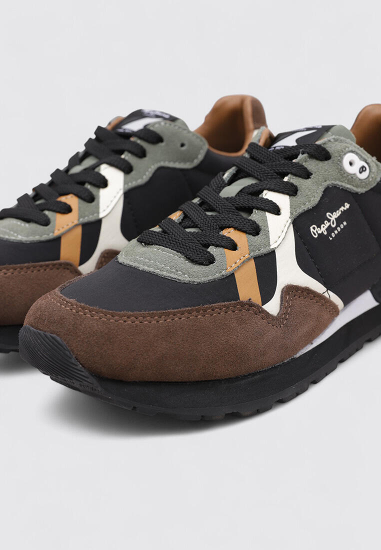 Chaussure de randonnée Baskets Homme Pepe Jeans BRIT PRINTS M Marro 3/5