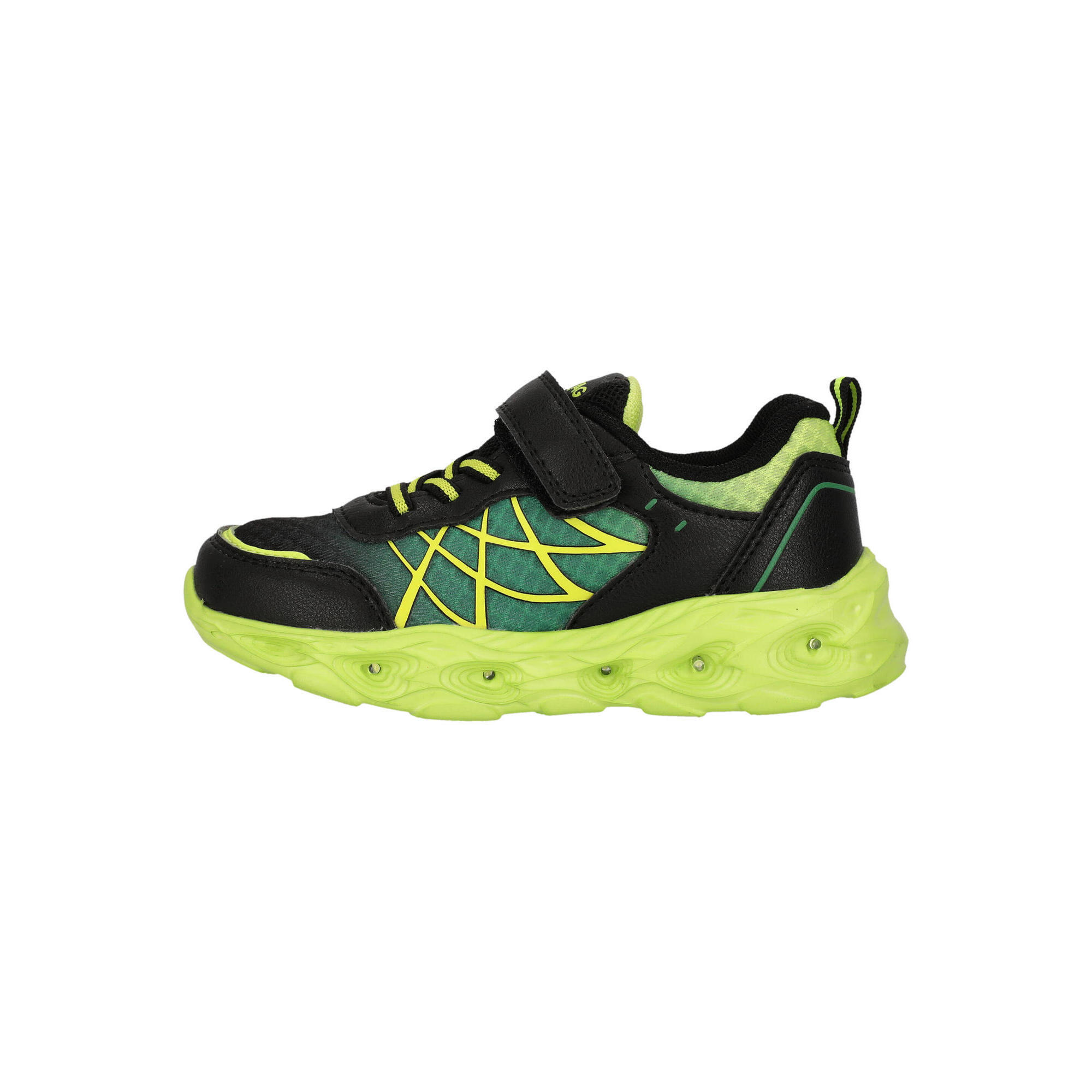 Zigzag - Baskets Kalmi - Chaussons - Noir|vert - Decathlon
