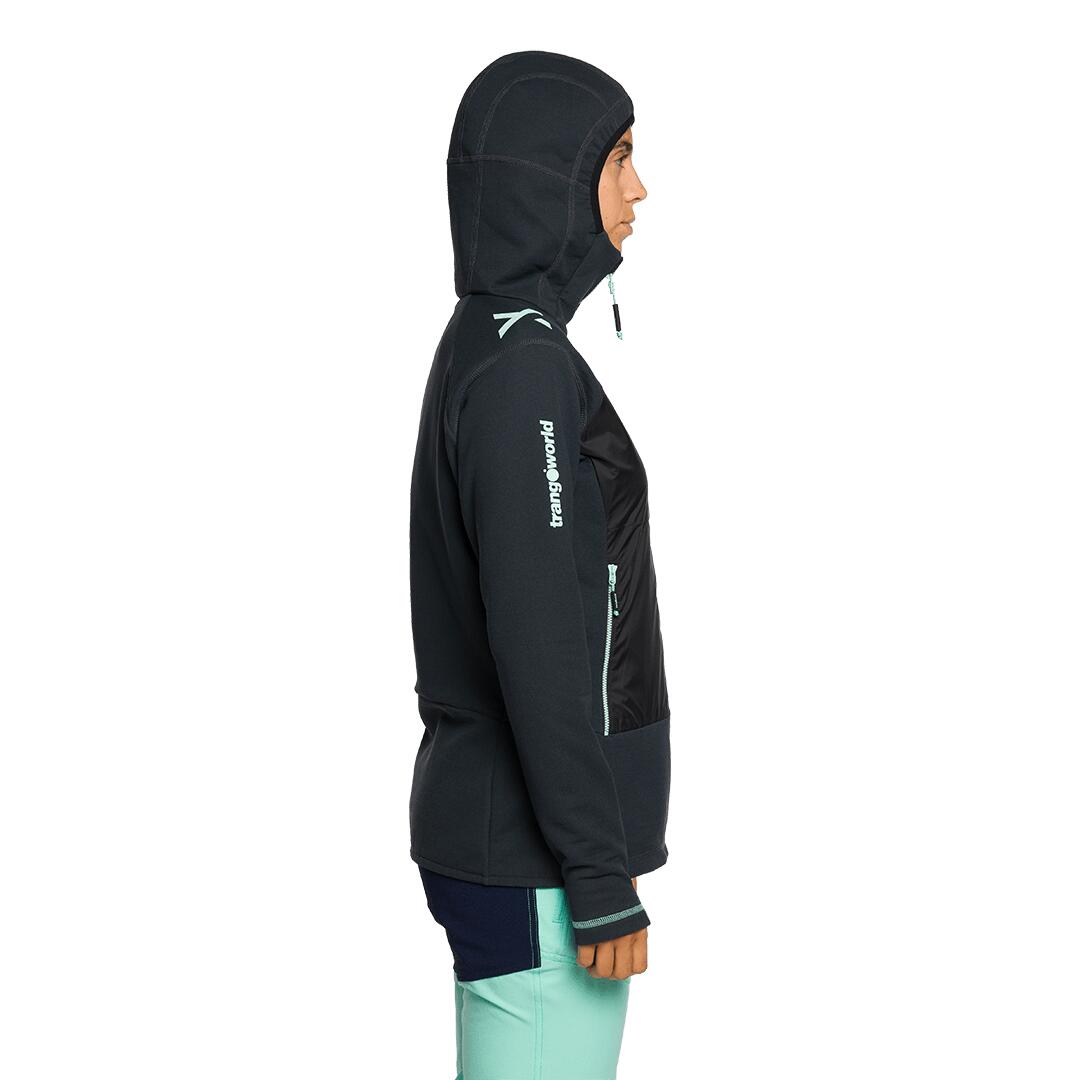 Chaqueta para Mujer Trangoworld Trx2 hybrid lt wm evo Negro 3/7