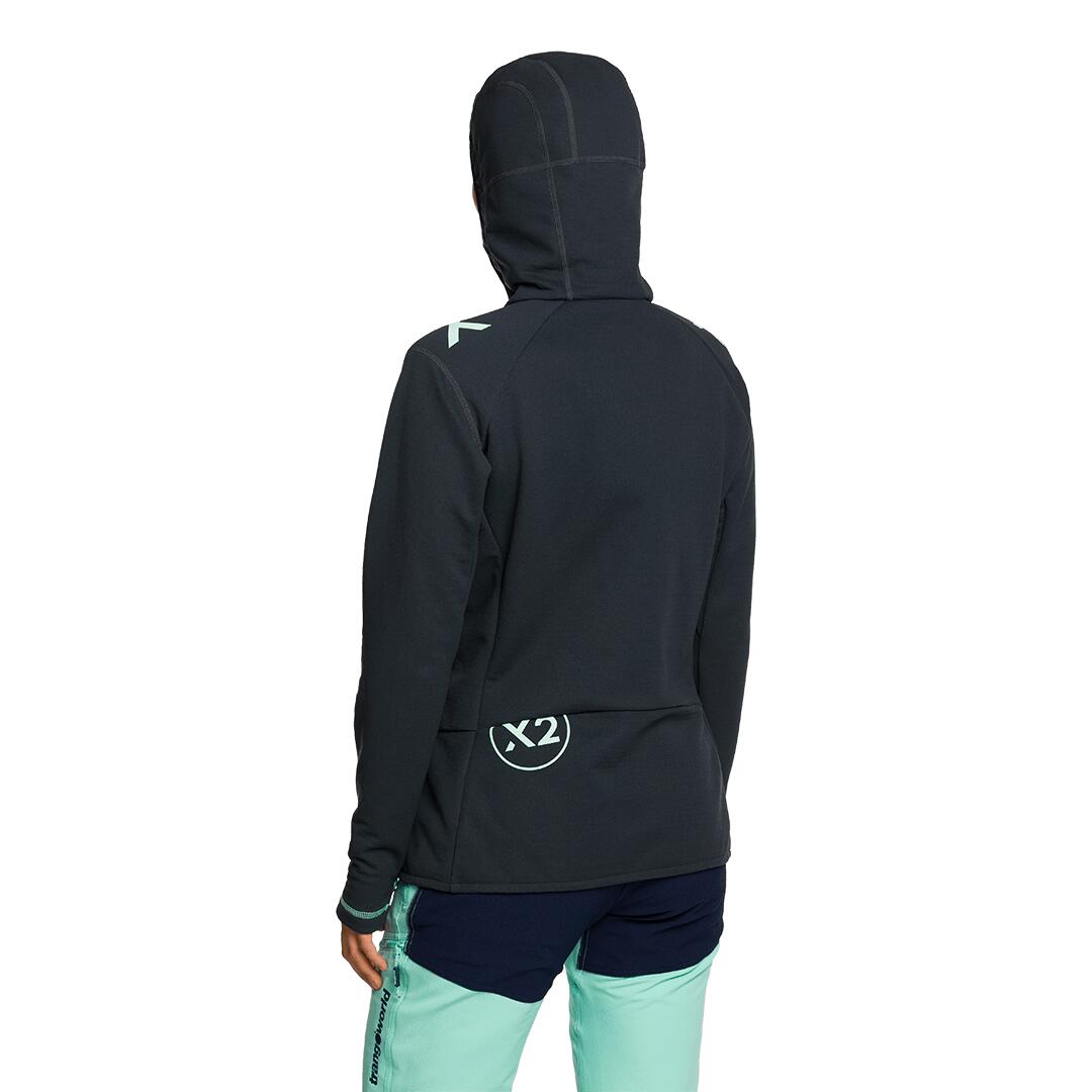 Chaqueta para Mujer Trangoworld Trx2 hybrid lt wm evo Negro 2/7