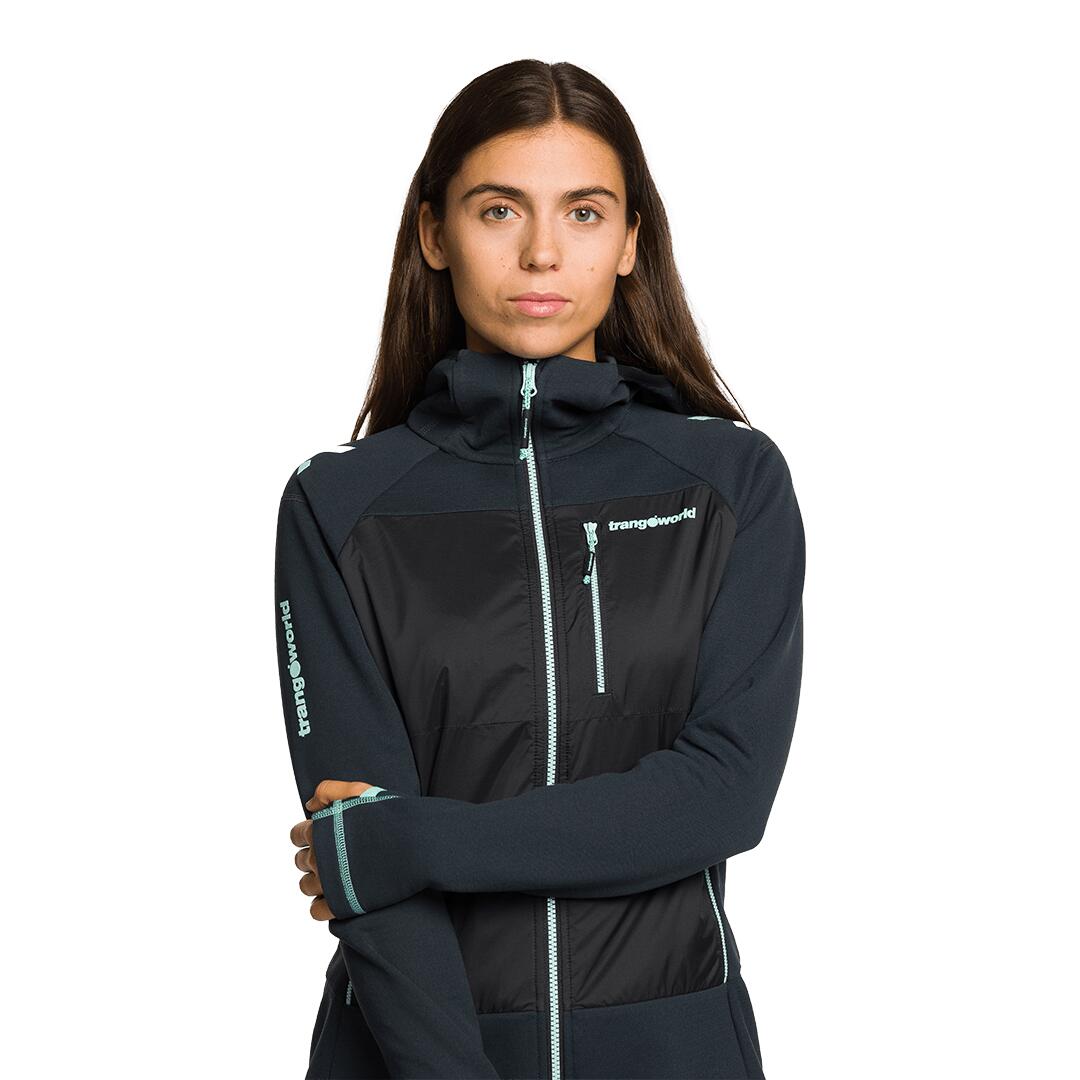 Chaqueta para Mujer Trangoworld Trx2 hybrid lt wm evo Negro 4/7