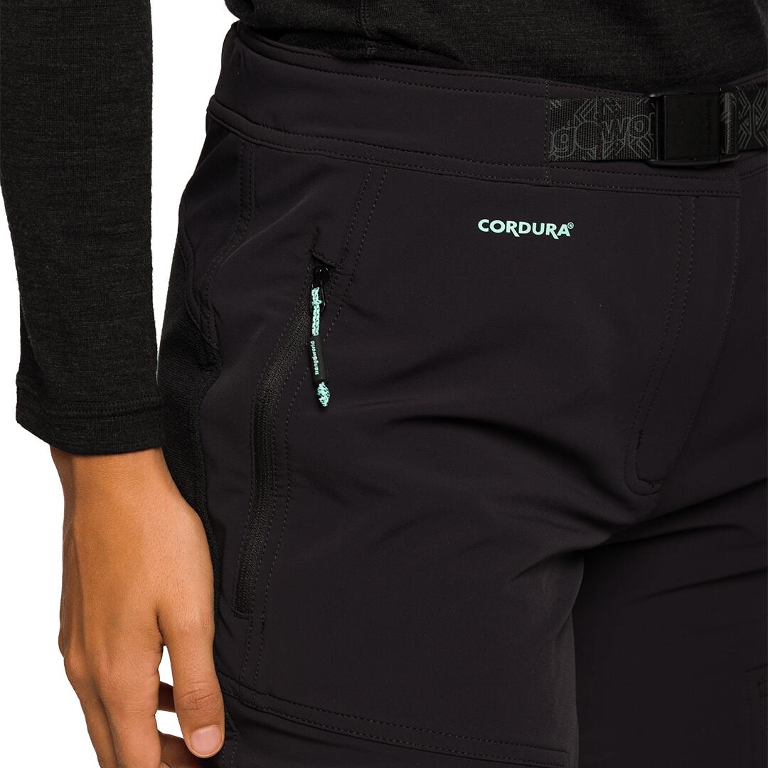 Pantalón para Mujer Trangoworld Trx2 nyl wm evo Negro 6/7