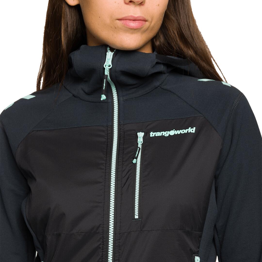 Chaqueta para Mujer Trangoworld Trx2 hybrid lt wm evo Negro 6/7