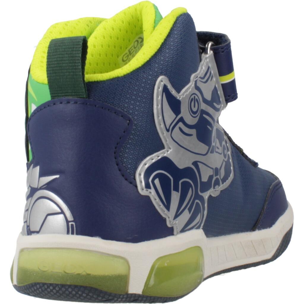 Baskets Geox Modèle J Inek Boy Couleur Bleu 3/7