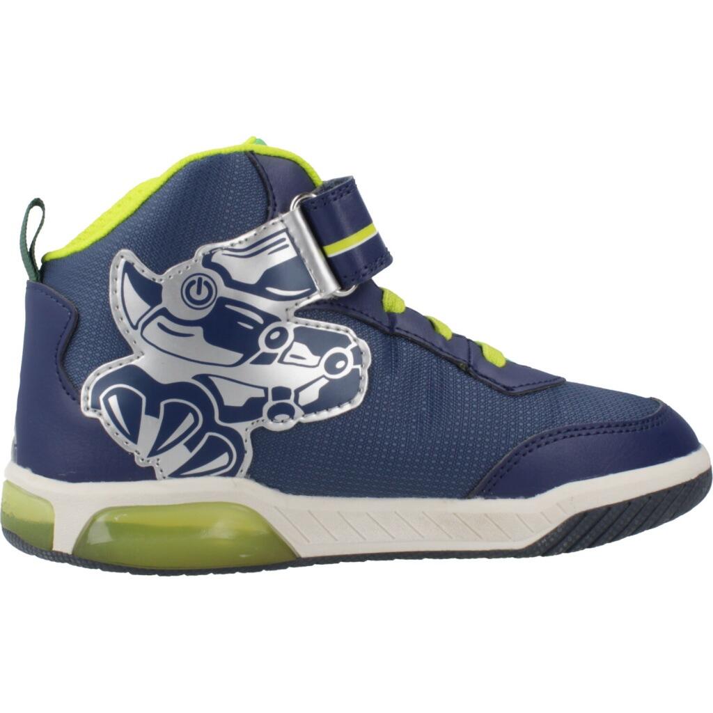 Baskets Geox Modèle J Inek Boy Couleur Bleu 4/7