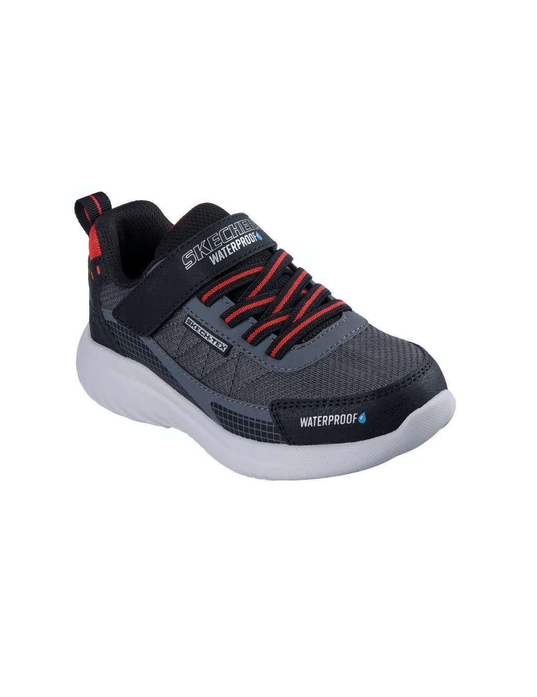 Chaussures pour garçon Skechers Bounder aqua pace Gris 2/5