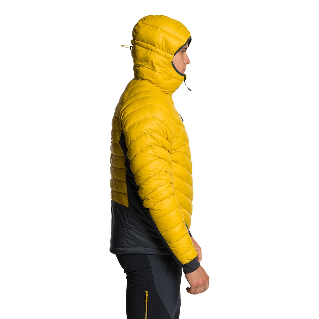 Plumífero para Hombre Trangoworld Medel v02 Naranja/Negro/Gris 3/6