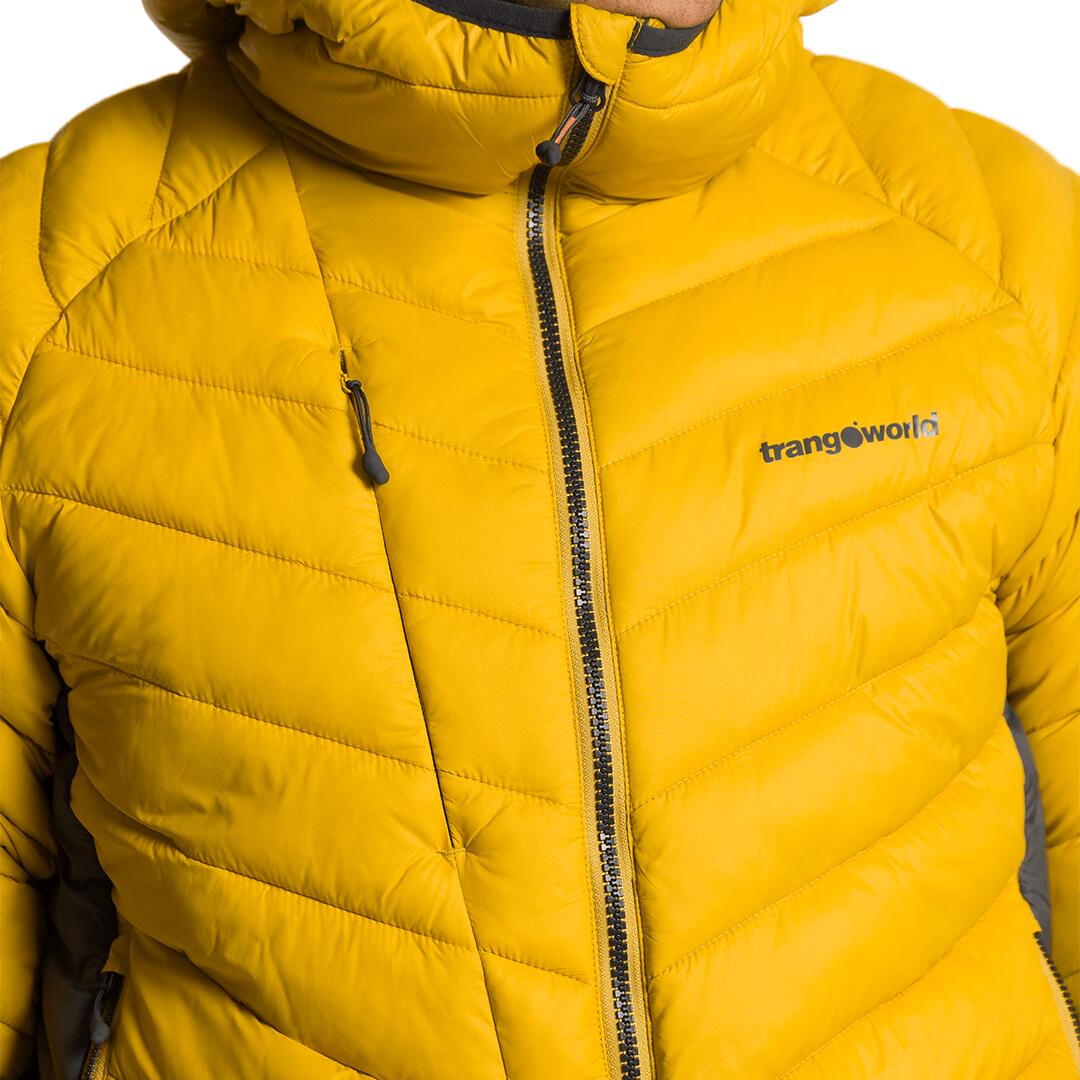 Plumífero para Hombre Trangoworld Medel v02 Naranja/Negro/Gris 5/6