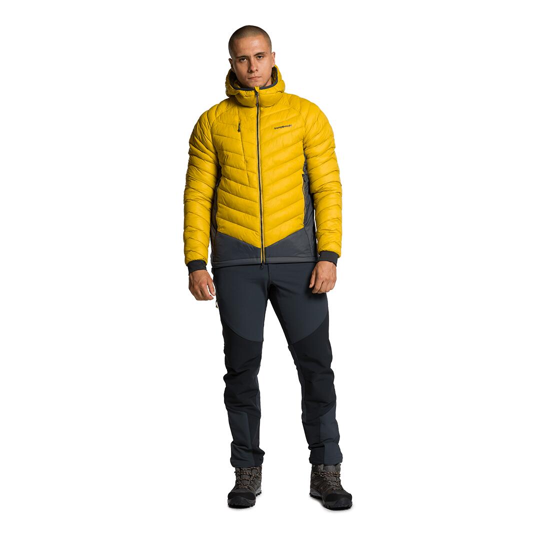 Plumífero para Hombre Trangoworld Medel v02 Naranja/Negro/Gris 6/6