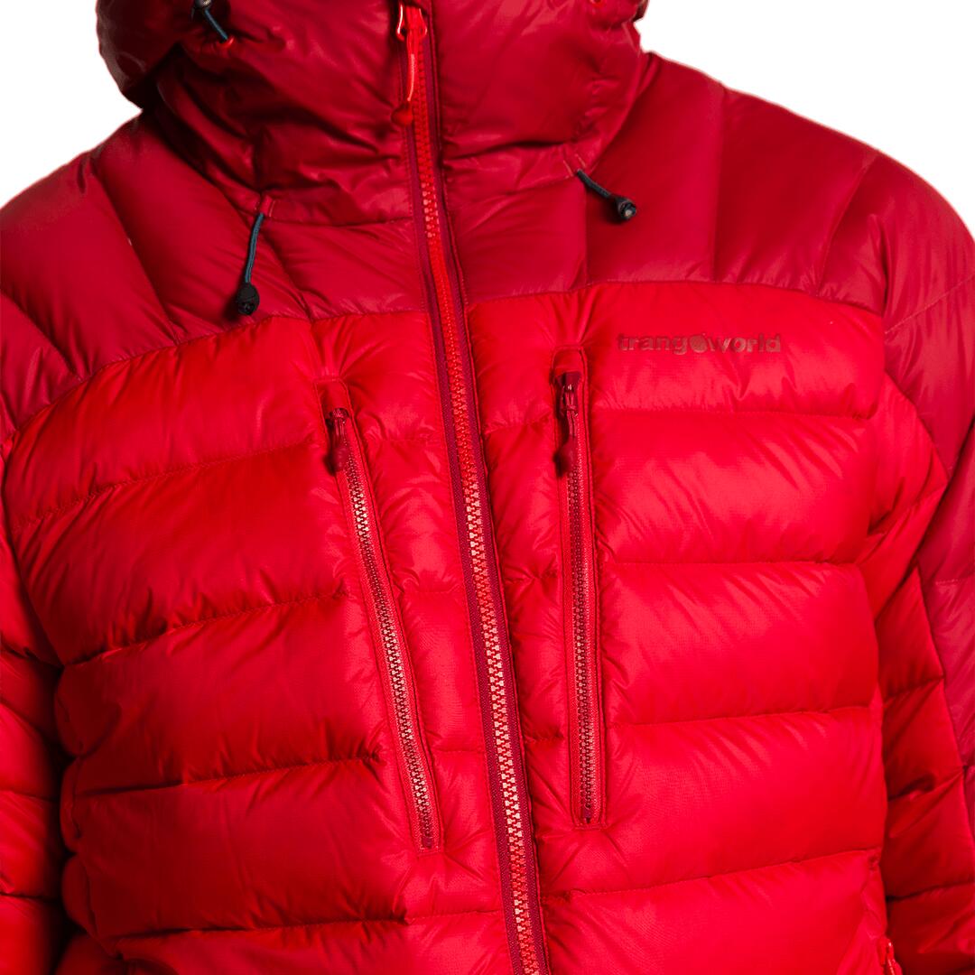 Plumífero para Hombre Trangoworld Lugo v02 Rojo/Rojo/Azul 235g 700cuin 5/7