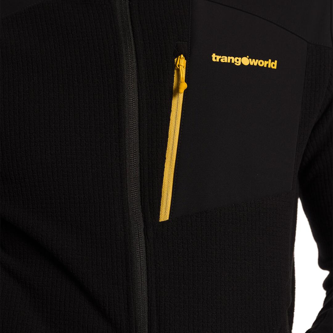 Forro polar para Hombre Trangoworld Guilin Negro/Gris 4/4