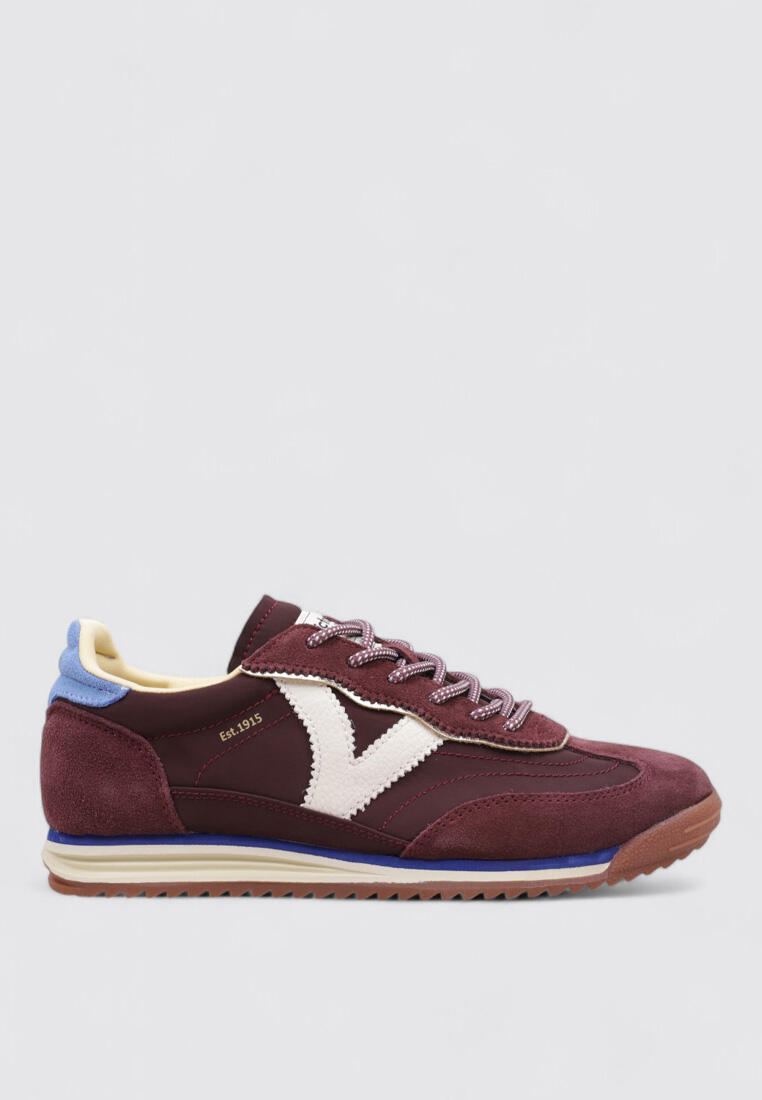 Zapatillas Deportivas Mujer Victoria SATURNO SERRAJE & NYLON Burdeo 1/6