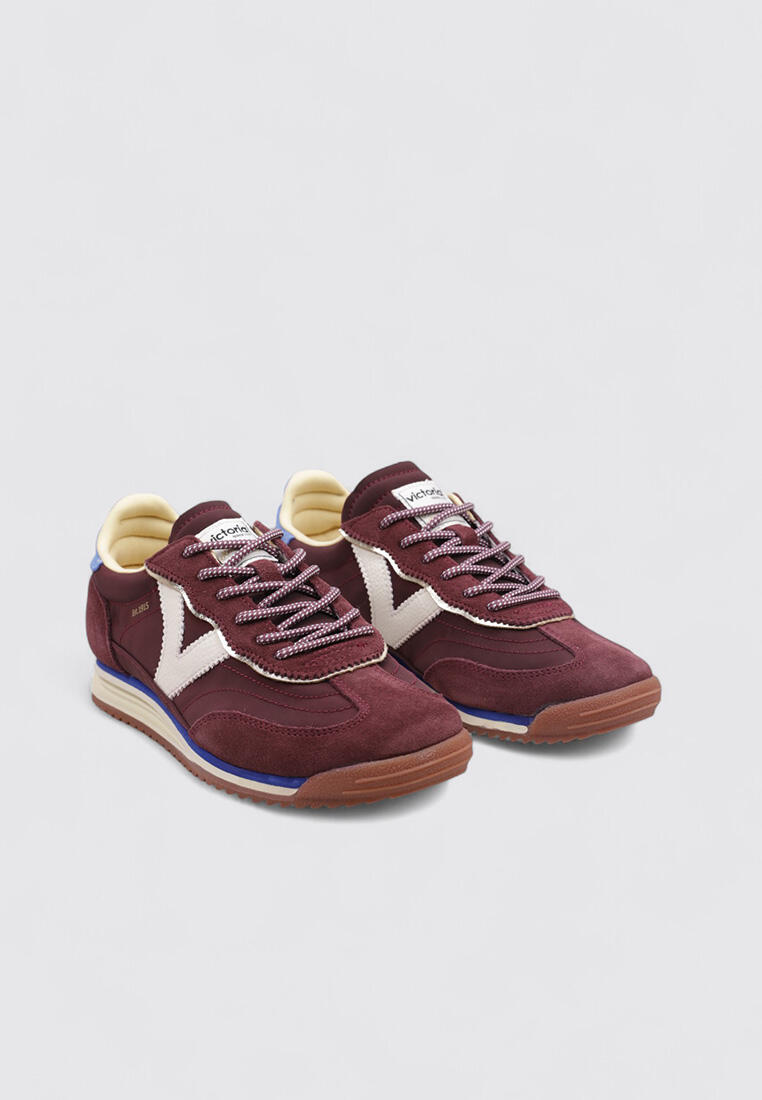 Zapatillas Deportivas Mujer Victoria SATURNO SERRAJE & NYLON Burdeo 2/6