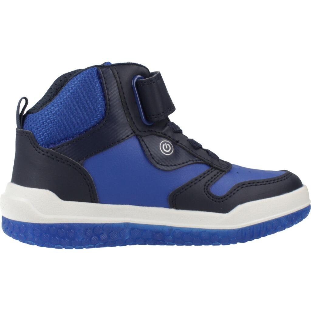 Baskets Geox Modèle J Buzzerlight Boy Couleur Bleu 4/5
