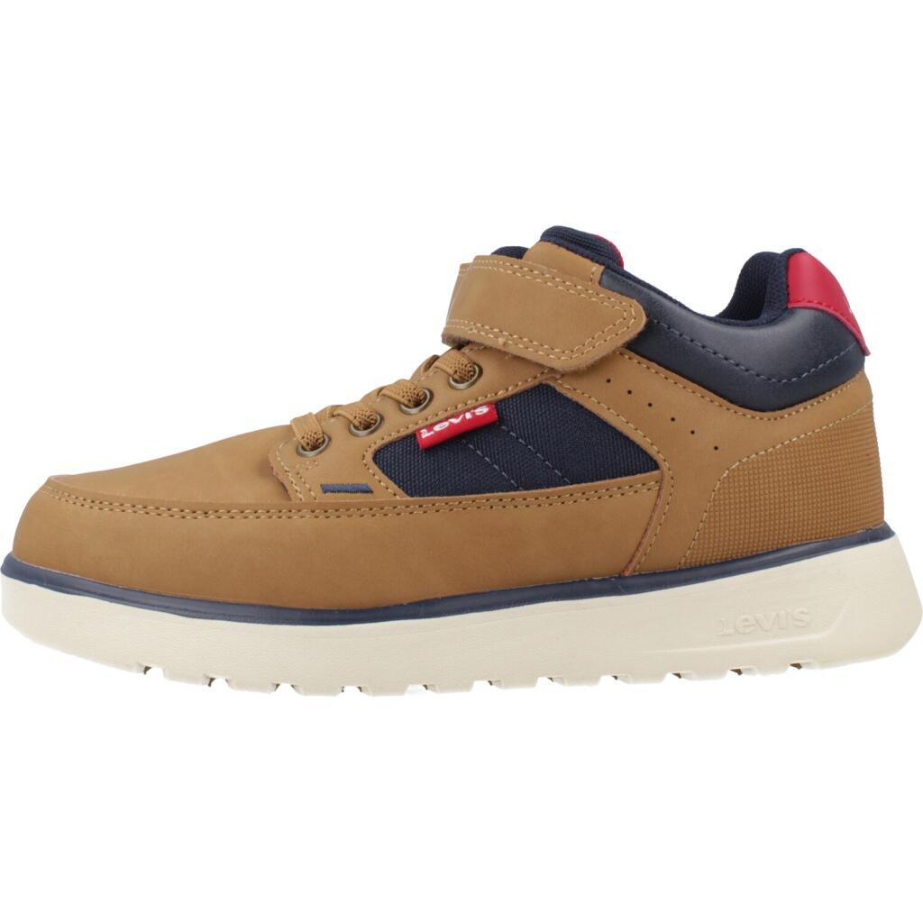 Baskets Levi's Modèle Montana Couleur Brun Clair 2/5