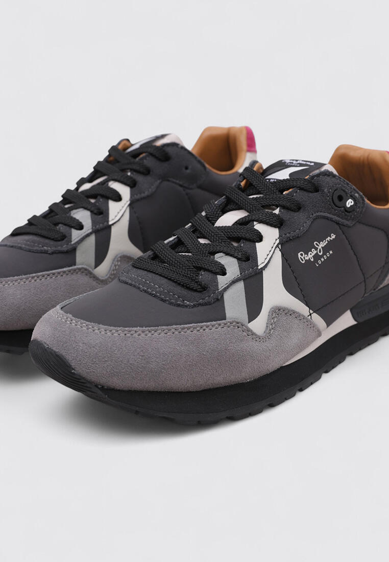 Zapatillas Deportivas Hombre Pepe Jeans BRIT PRINTS M Gri 3/4