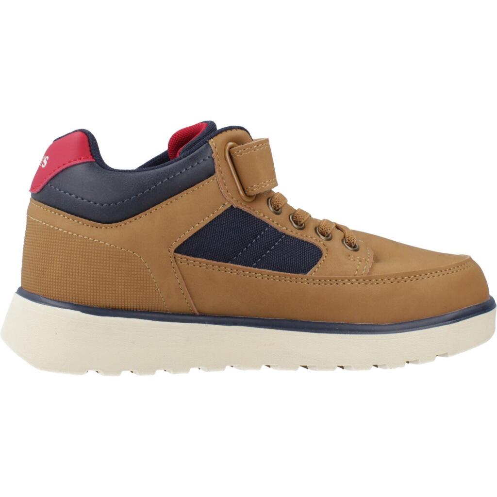 Baskets Levi's Modèle Montana Couleur Brun Clair 4/5