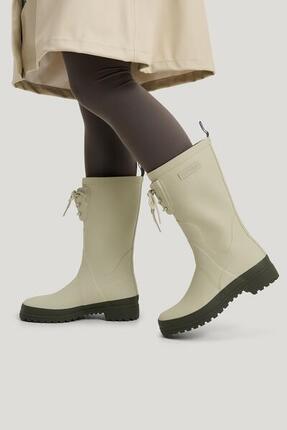 Wasserdichte Naturkautschuk-Stiefel Skanör Beige