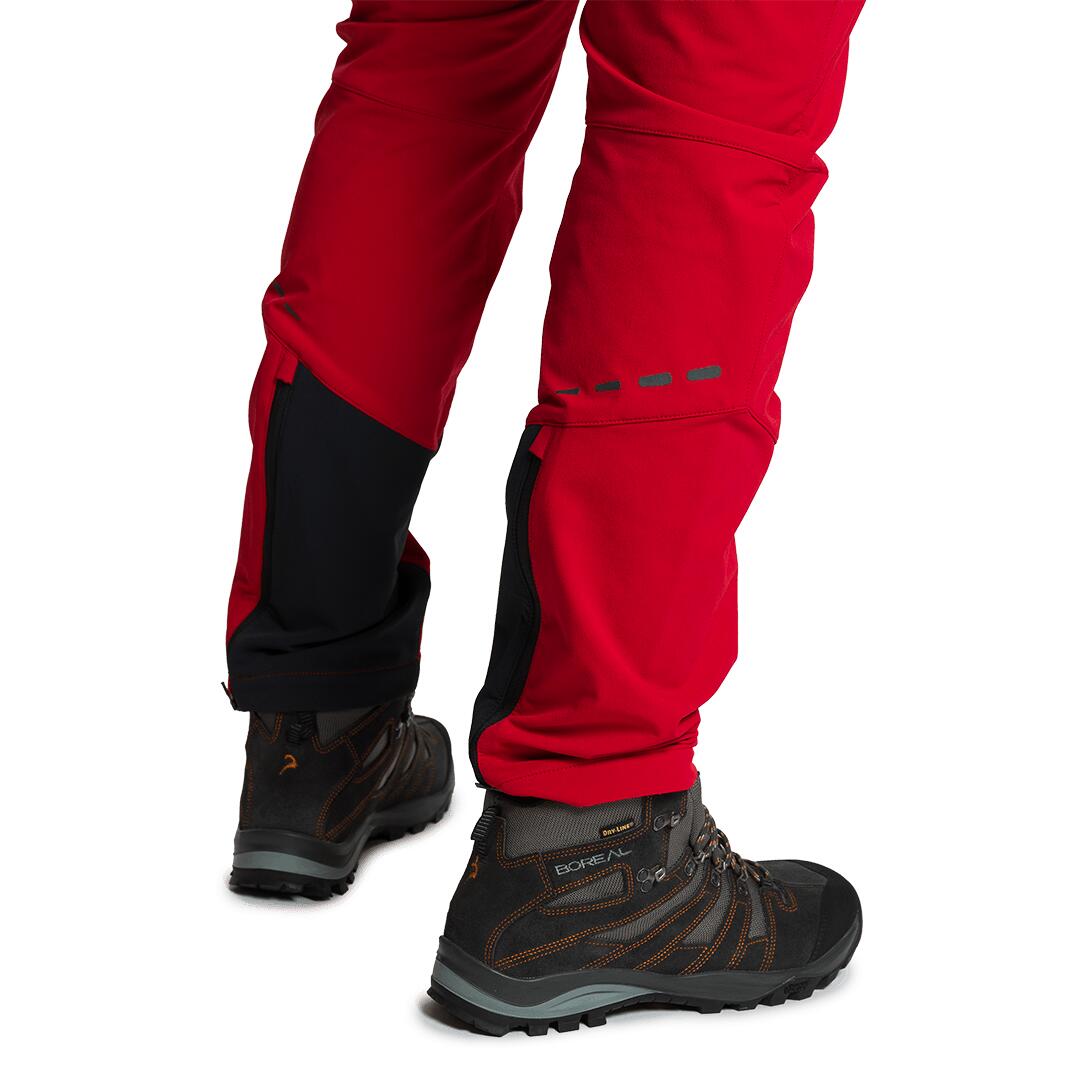 Pantalón para Hombre Trangoworld Ardenas v02 Rojo/Negro/Negro 3/3