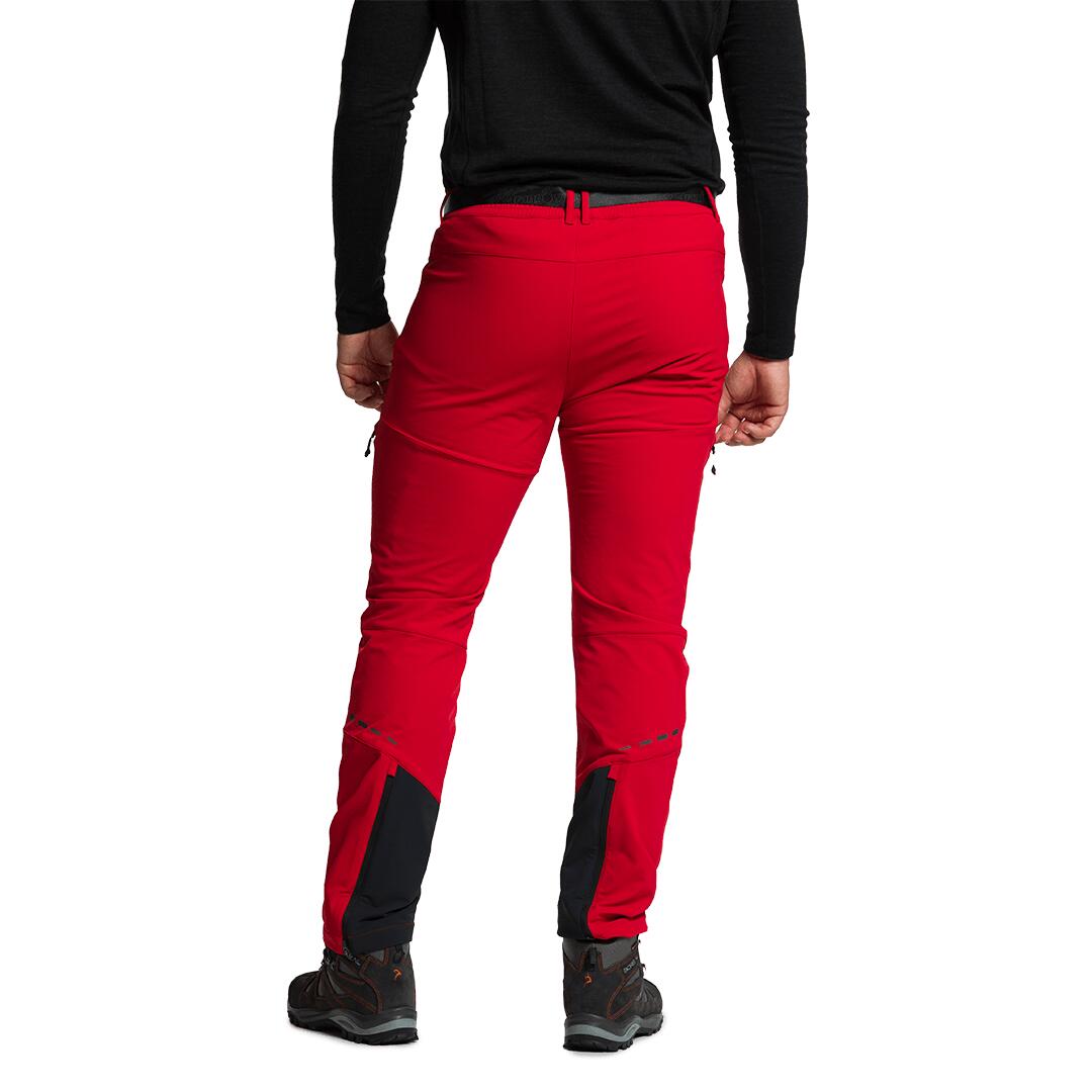 Pantalón para Hombre Trangoworld Ardenas v02 Rojo/Negro/Negro 2/3
