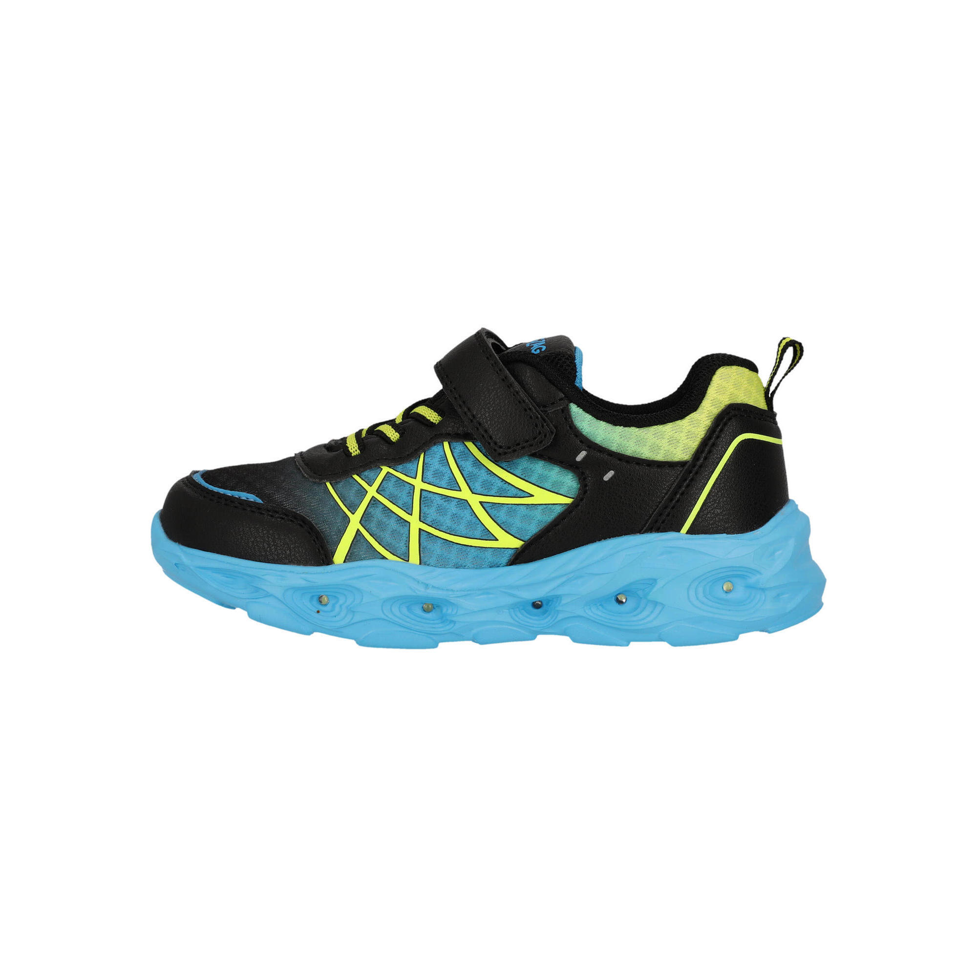 Zigzag - Baskets Kalmi - Chaussons - Bleu|jaune - Decathlon