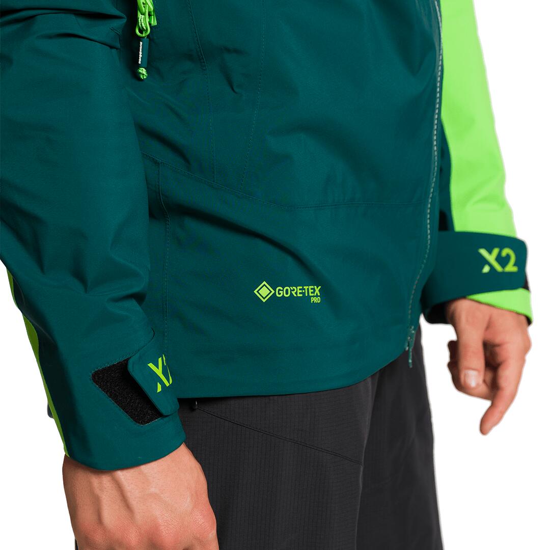 Chaqueta para Hombre Trangoworld Trx2 shell evo Verde/Verde Impermeable 4/7