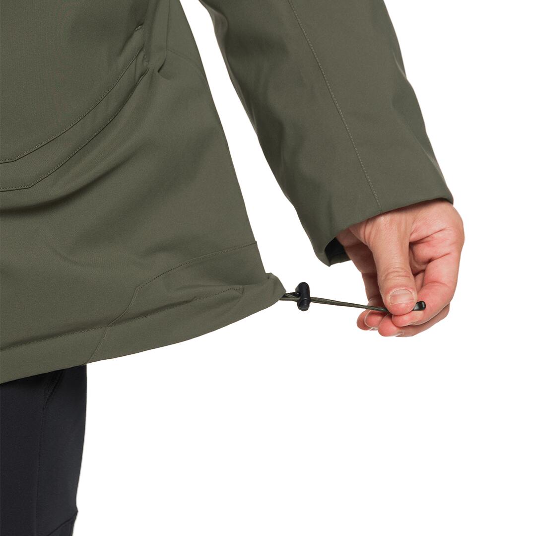 Parka para Hombre Trangoworld Wollaston termic Verde Impermeable Transpirable 6/7