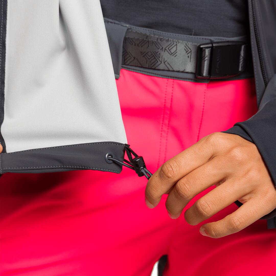 Softshell para Mujer Trangoworld Palu Gris/Rosa/Gris 7/7