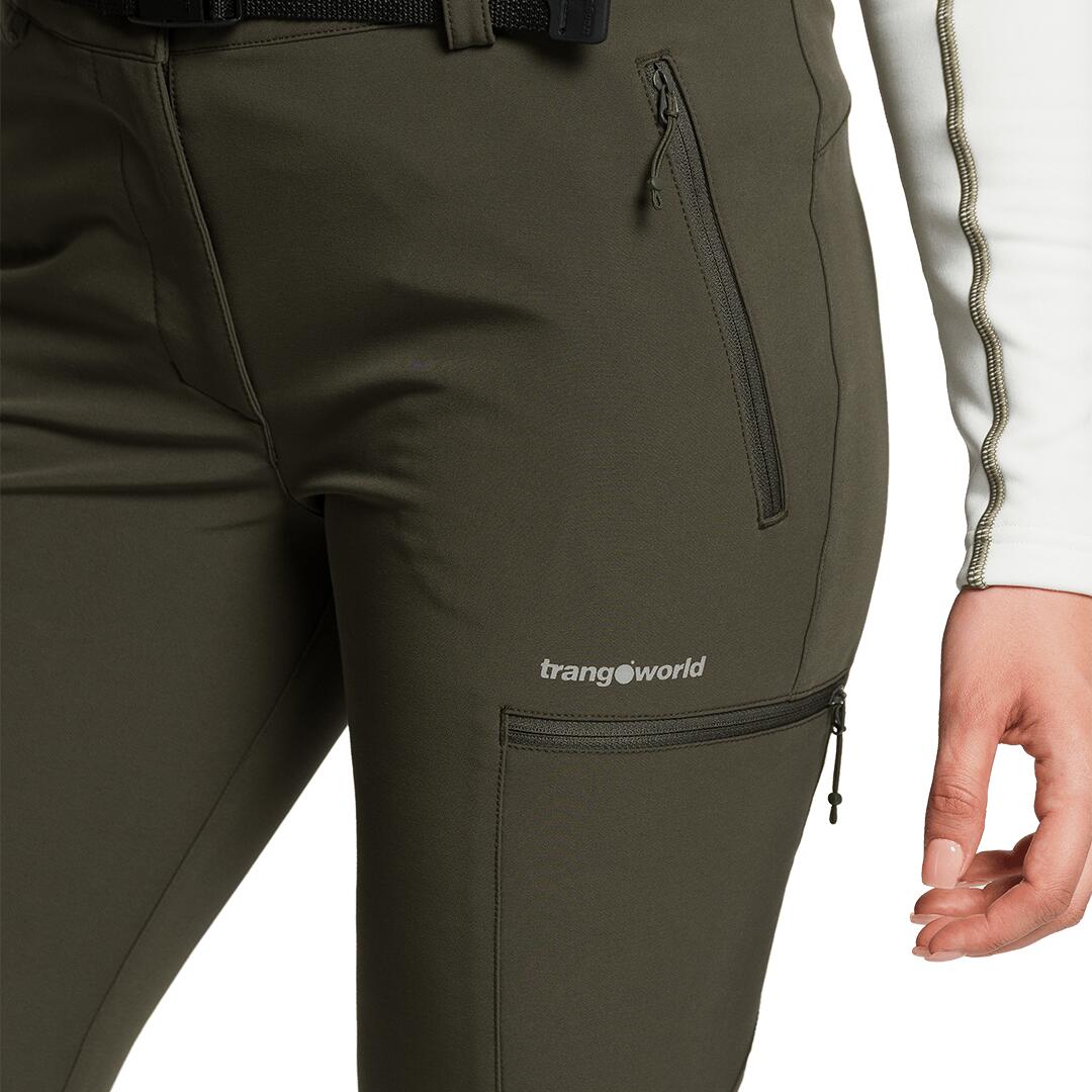 Pantalón para Mujer Trangoworld Vivier Verde 3/5