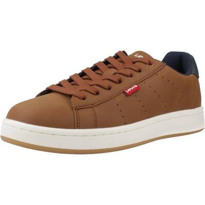 Sneakers levi's model avenue kleur bruin