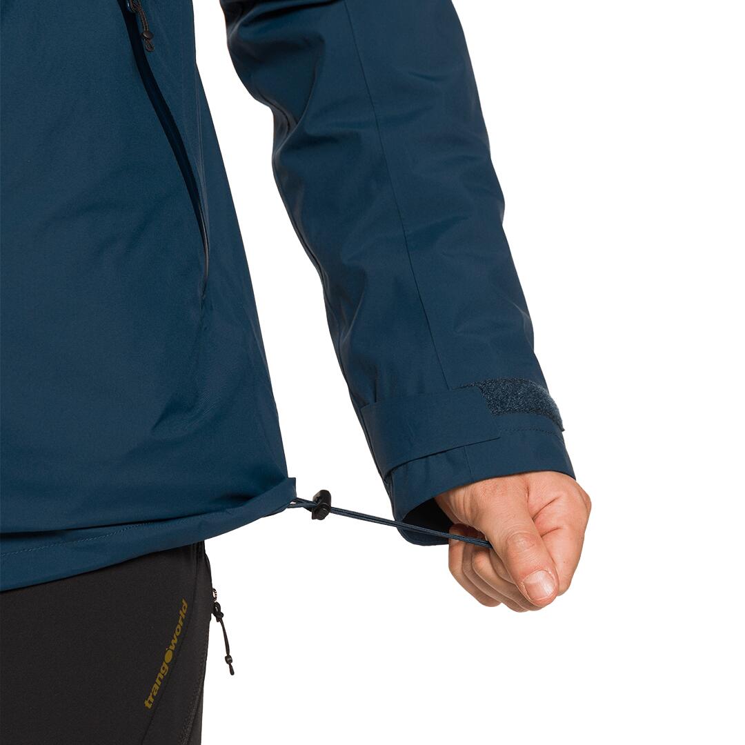 Chaqueta 3 en 1 para Hombre Trangoworld Salama complet Azul/Negro Impermeable 7/7