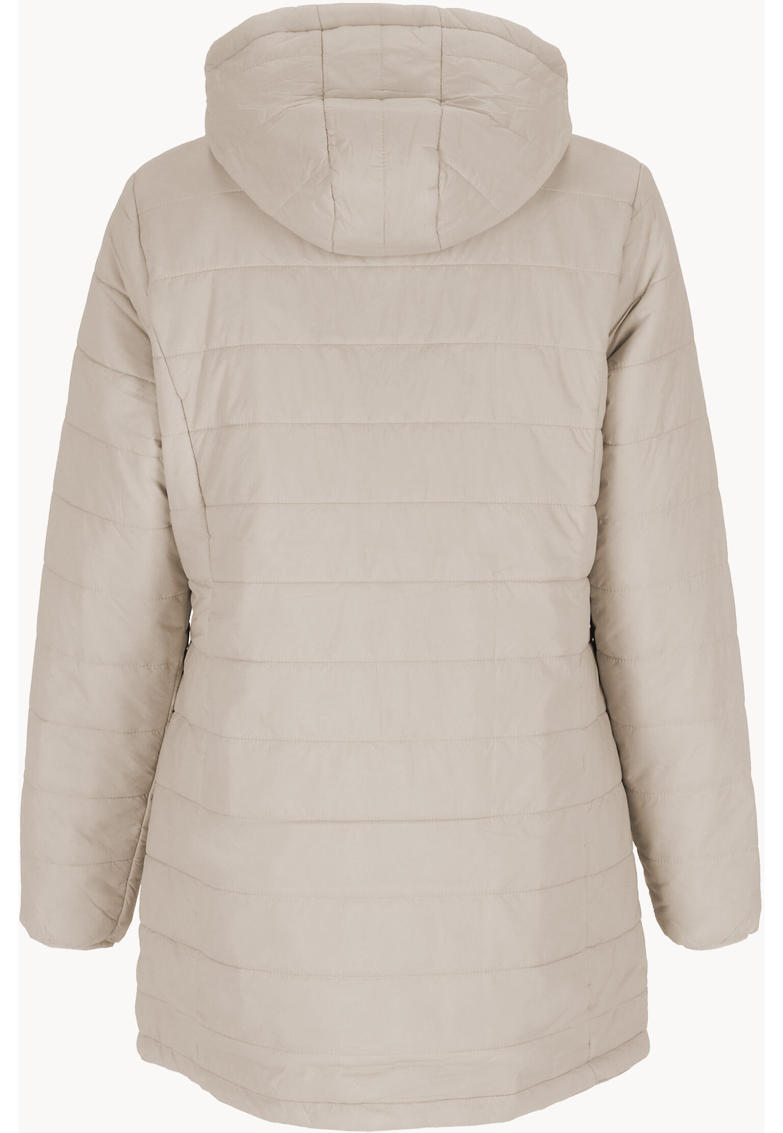 Manteau réversible Femme IDA Vert foncé/Grège 3/3