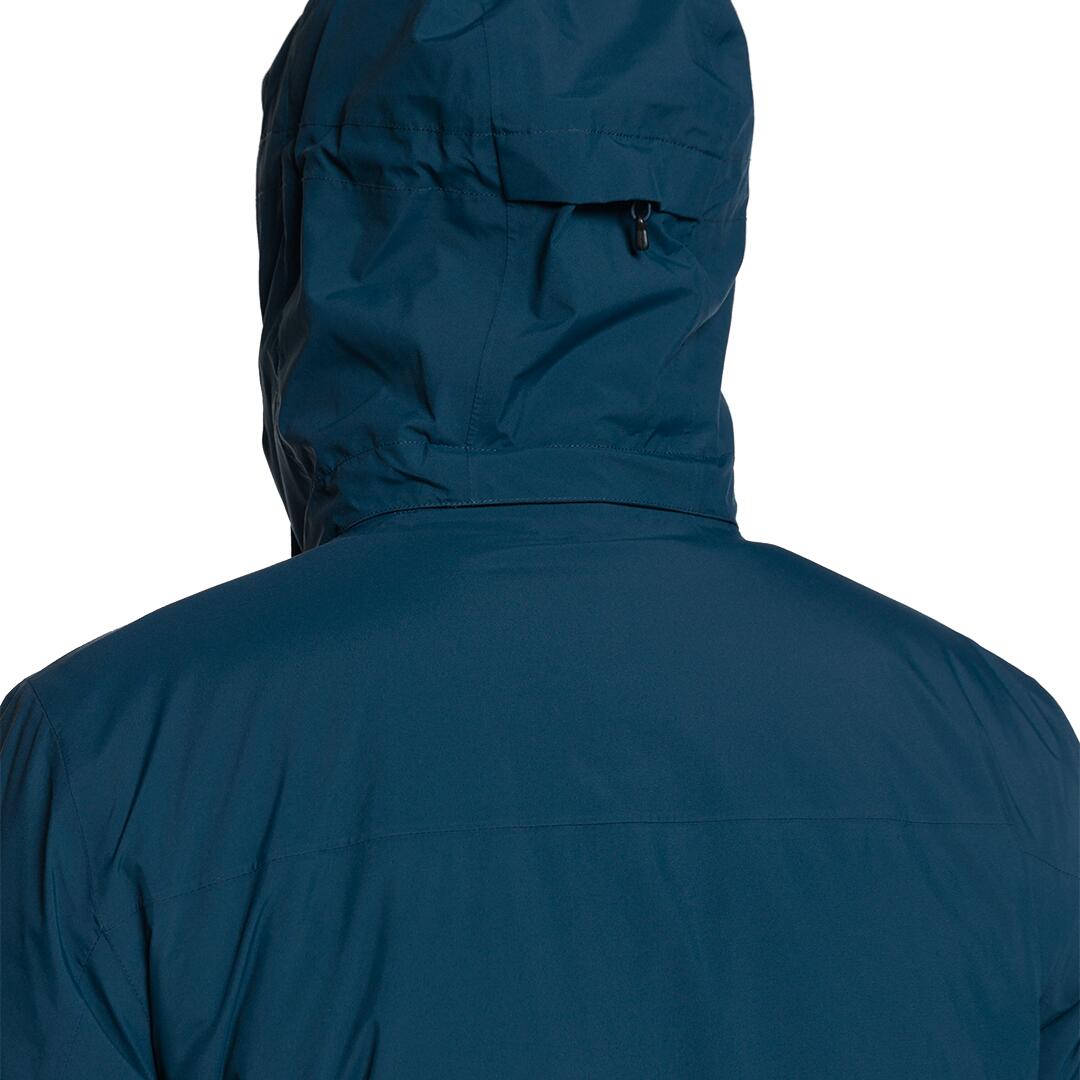 Chaqueta 3 en 1 para Hombre Trangoworld Salama complet Azul/Negro Impermeable 5/7