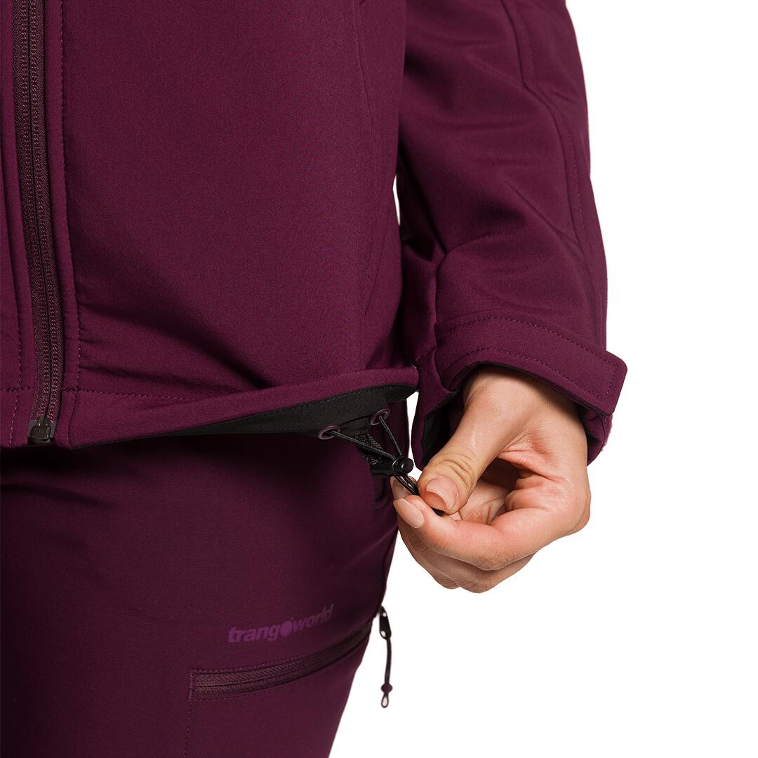 Softshell para Mujer Trangoworld Broome Morado 5/7