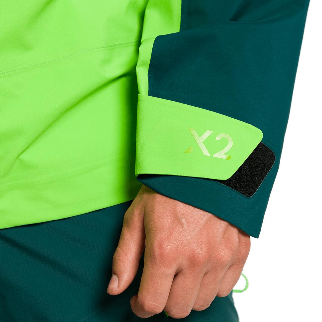 Chaqueta para Hombre Trangoworld Trx2 shell evo Verde/Verde/Negro Impermeable 6/7