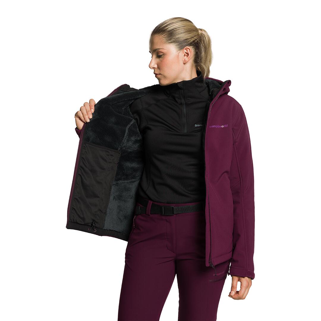 Softshell para Mujer Trangoworld Broome Morado 6/7