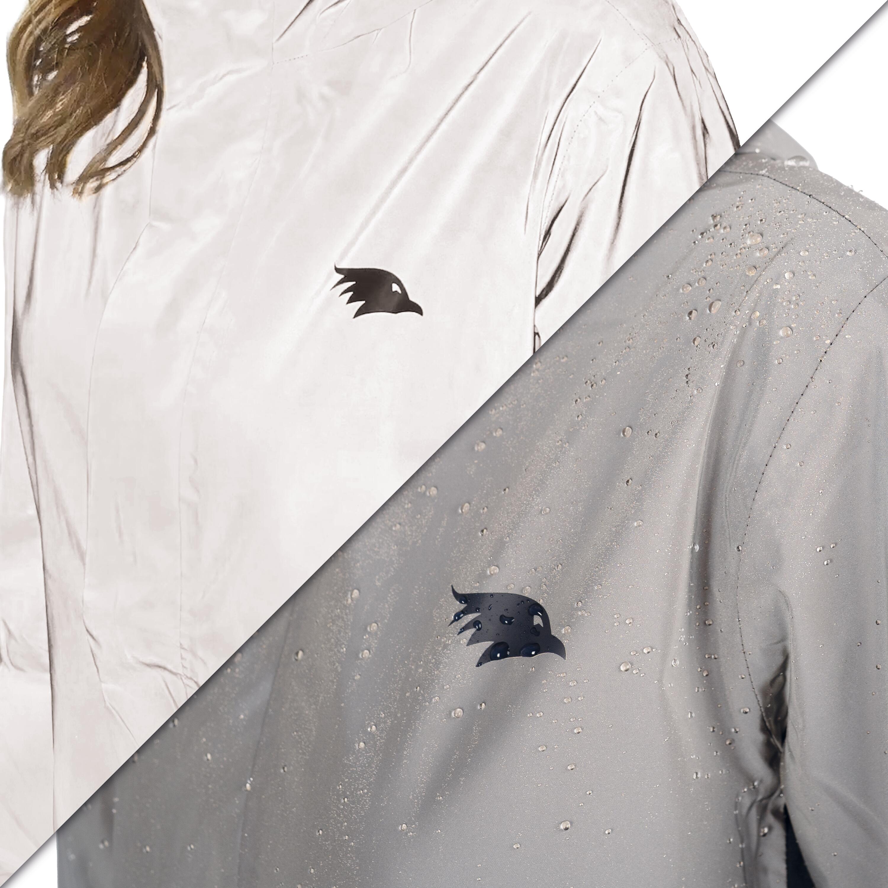 Veste 3-en-1 femme imperméable et réfléchissante avec polaire amovible 2/7