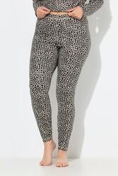 Femme Legging technique de ski motif léopard matière recyclée