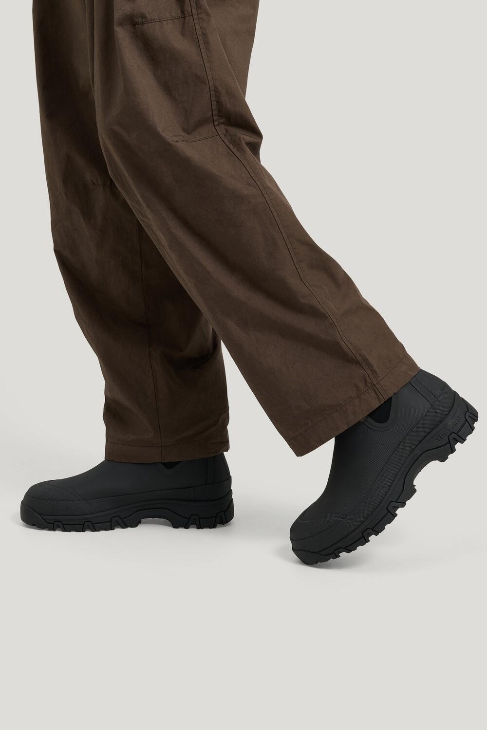 Bottines Chelsea d'Hiver Imperméables Garpa Pile Noir 6/7