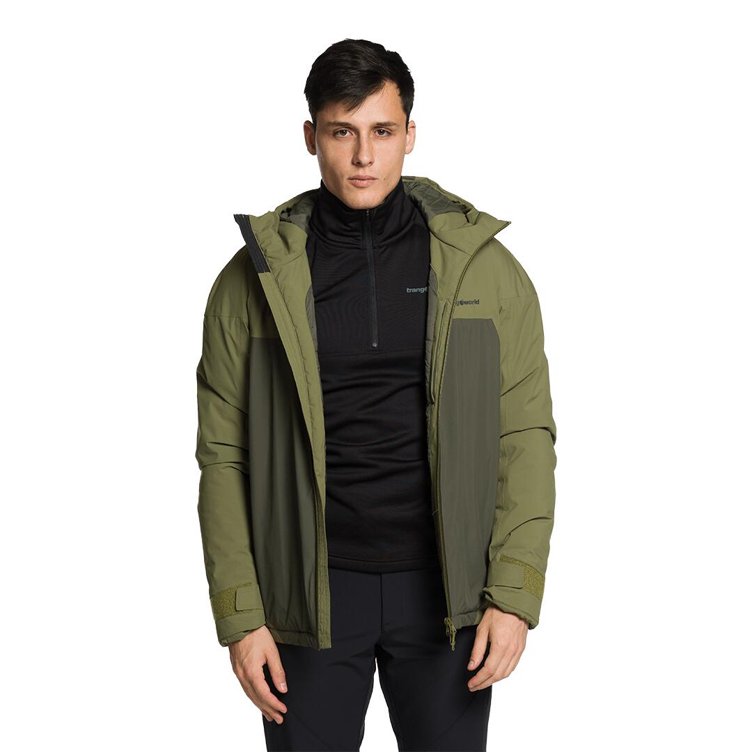 Chaqueta para Hombre Trangoworld Granby termic Verde/Verde Impermeable 4/7
