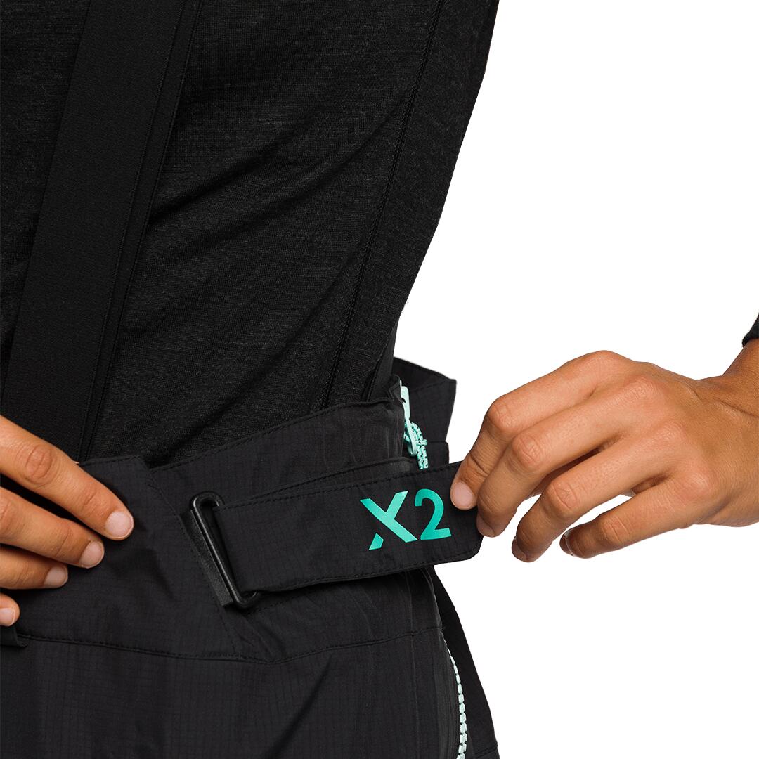 Pantalón para Mujer Trangoworld Trx2 shell wm evo Negro Impermeable 3/7