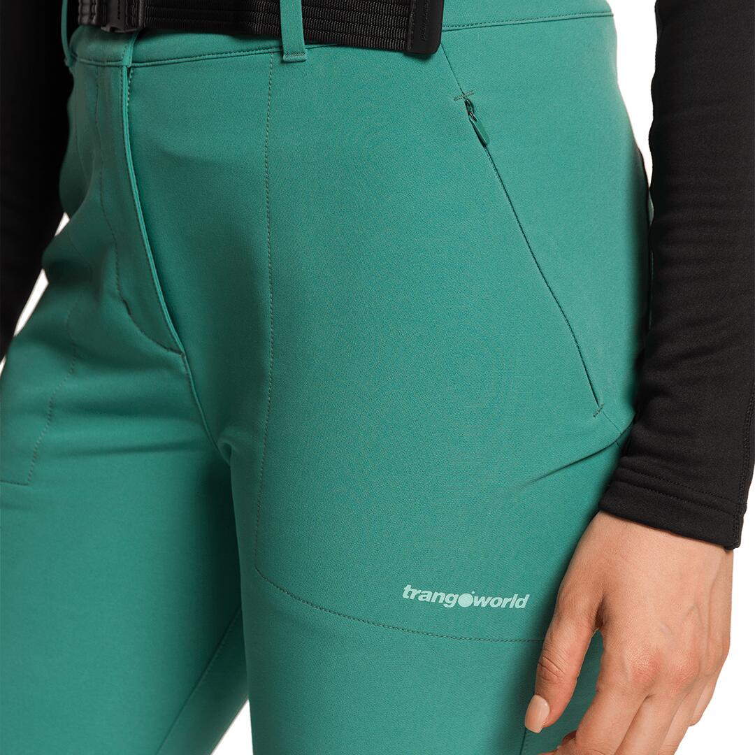 Pantalón para Mujer Trangoworld Mawson Verde 3/5