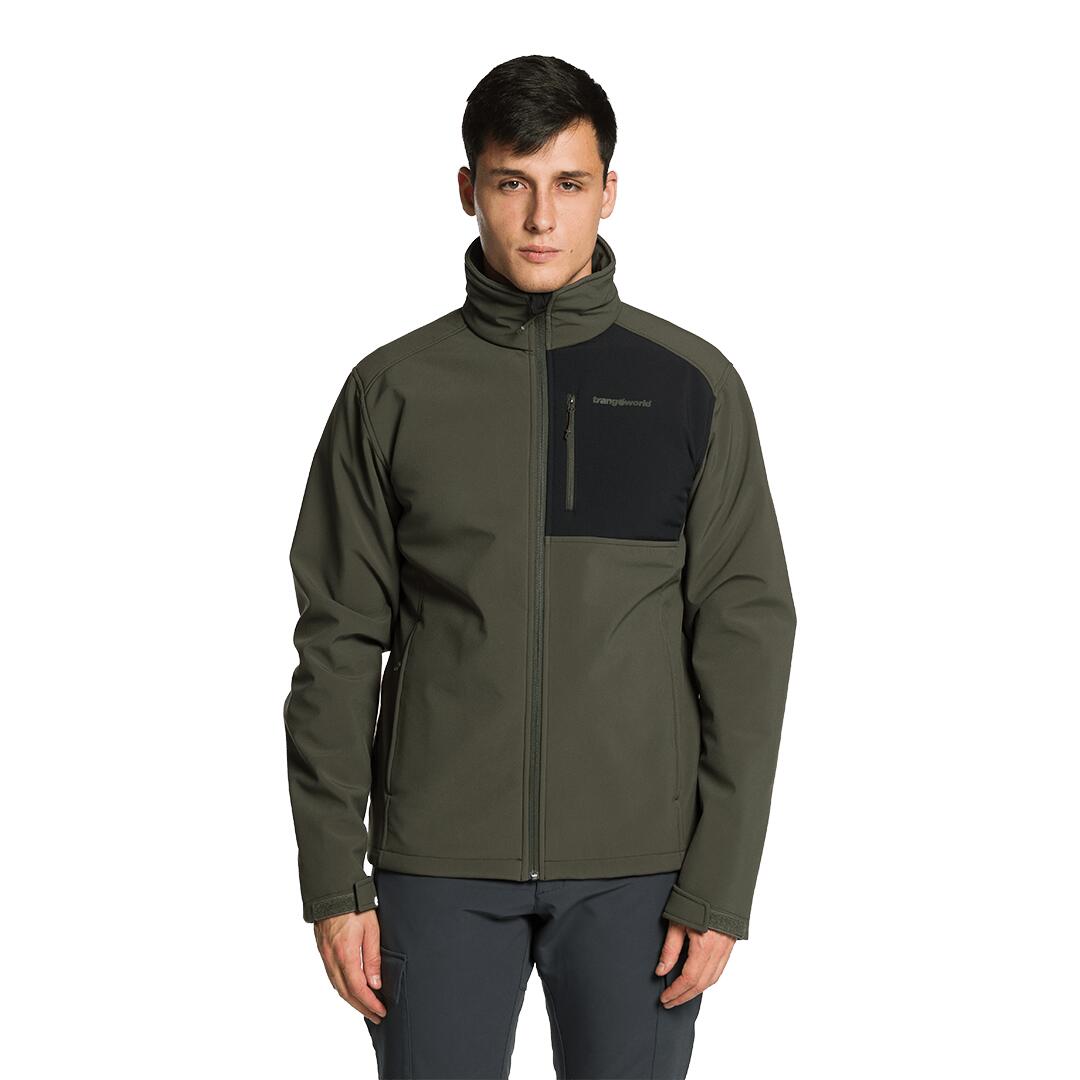 verde oscuro / gris antracita
