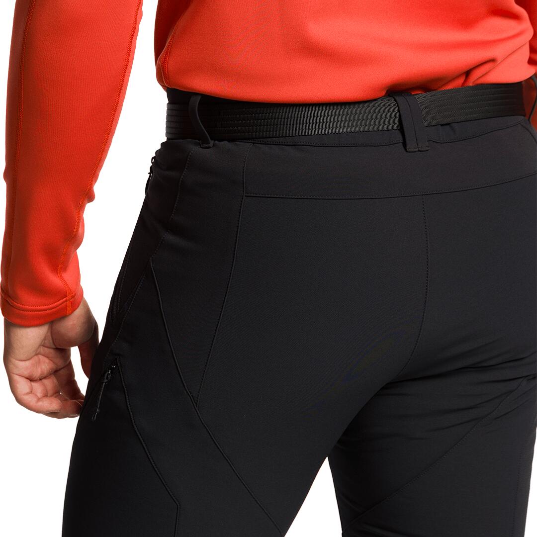 Pantalón para Hombre Trangoworld Gante Negro 3/4