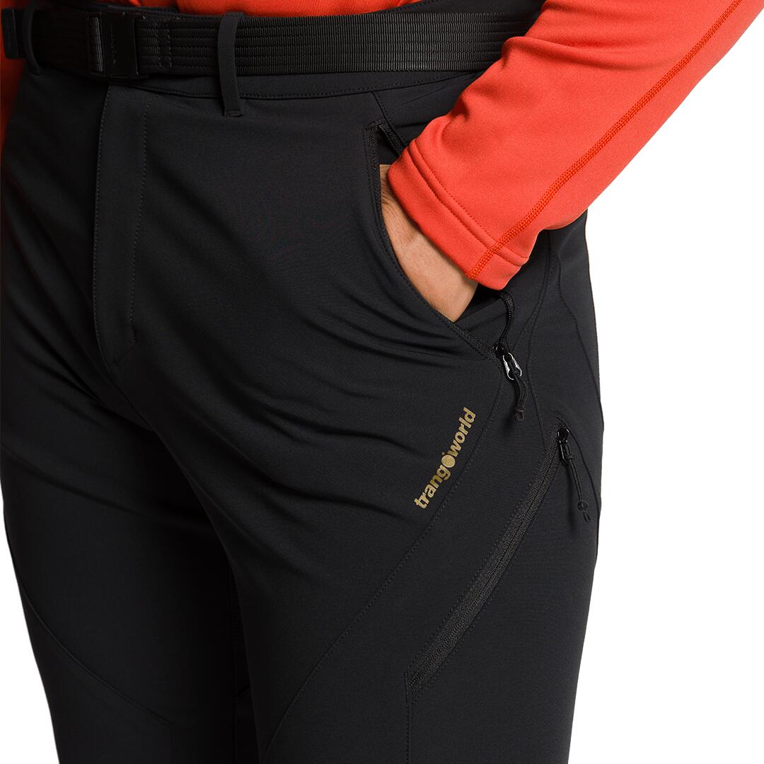 Pantalón para Hombre Trangoworld Gante Negro 4/4