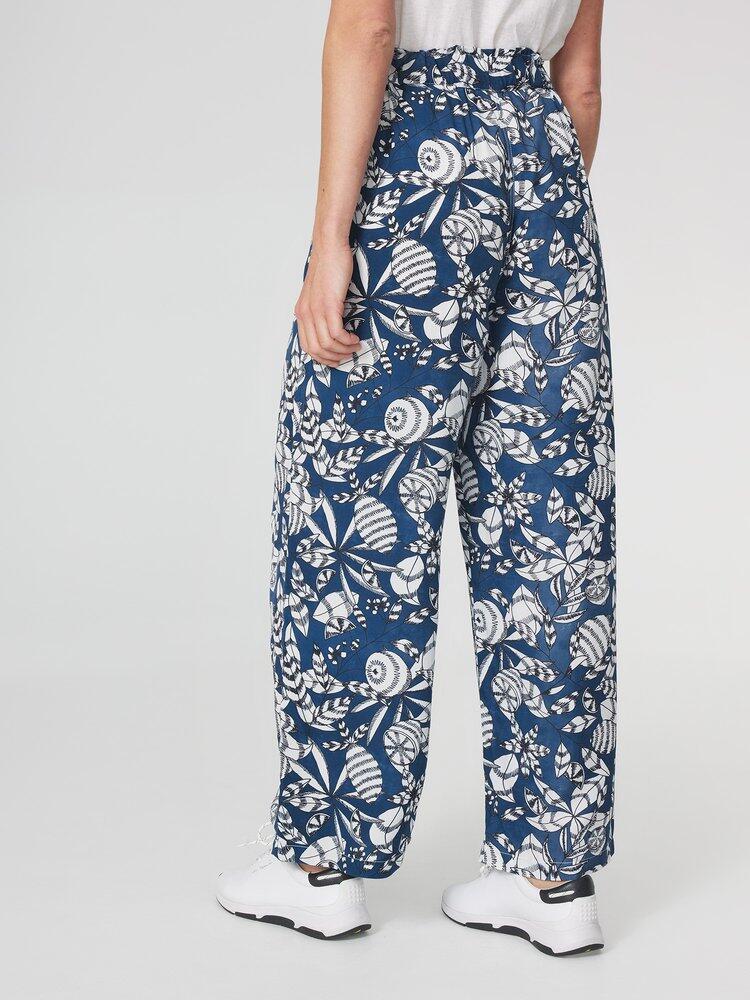 Pantalon Femme - JANIEPAN Bleu Marine 3/5