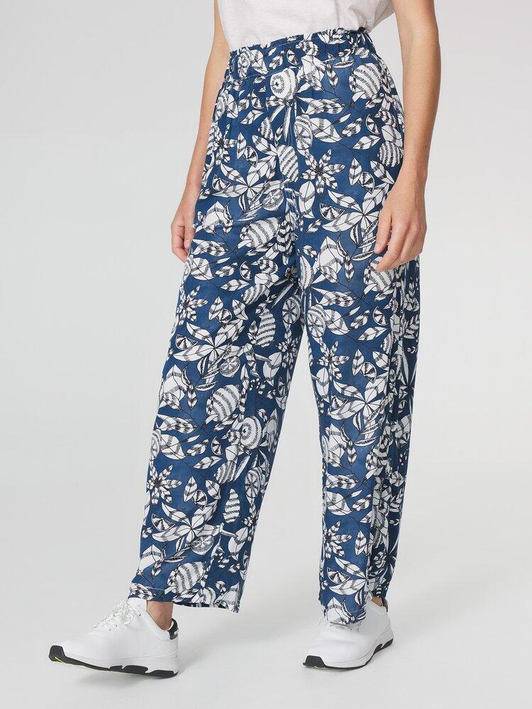Pantalon Femme - JANIEPAN Bleu Marine 2/5
