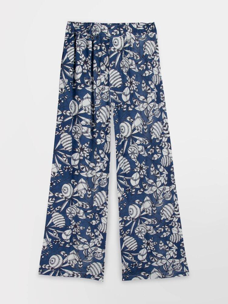 Pantalon Femme - JANIEPAN Bleu Marine 5/5