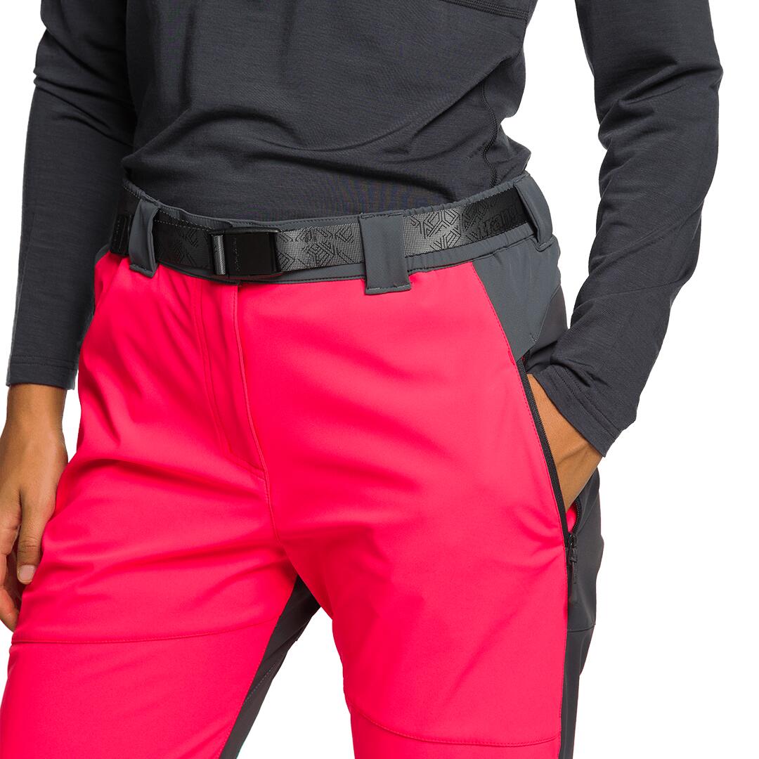 Pantalón para Mujer Trangoworld Presule Gris/Rosa/Gris 5/7